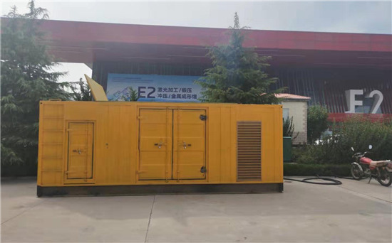 王下乡1200KW发电机出租