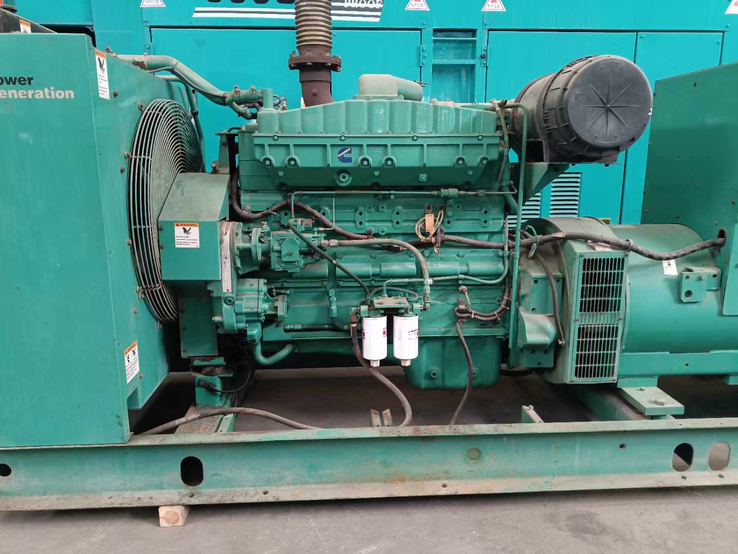 王下乡过载会对 600kW 柴油发电机组造成哪些损害?